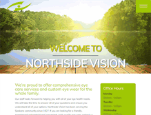 Tablet Screenshot of northsidevision.com